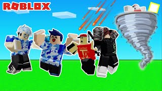 Natural Disaster Survival with Friends! (CLASSIC ROBLOX GAMES SERIES #1)