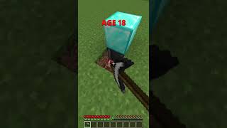 Minecraft How To Escape Traps At Every Age😨(INSANE)😍 #minecraft #shorts