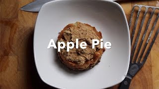 Vegan Apple Pie  (Gluten Free, Oil Free, Sugar Free)