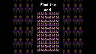 find the odd emoji#$brain quiz@challenge solve#YouTube shorts$puzzle#shorts video#@crazy brain