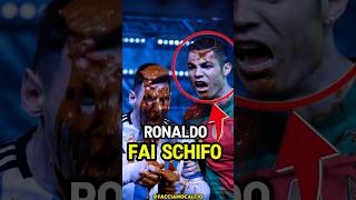 Messi e Ronaldo hanno fatto una brutta figura 😂#ronaldo #messi #calcio