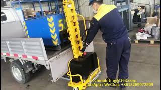 25 500kg 700kg Self Loading Stacker Semi Electric Portable Self Loading Truck 1100mm 1300mm With Ce