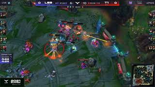 Faker Lulu Ult FAIL in 2021 LCK Summer!