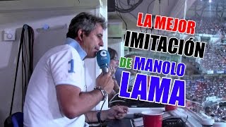 Chaval imitando a Manolo Lama y compañia