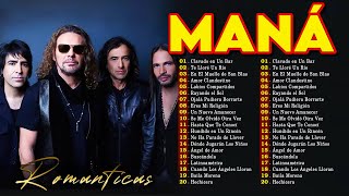 MANÁ MIX GRANDES EXITOS INOLVIDABLES ❣️ 40 ÉXITOS SÚPER ROMÁNTICOS LOS MÁS ESCUCHADOS