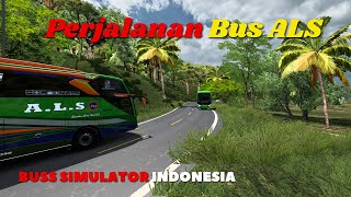 🔴[LIVE] Perjalanan Naik Bus ALS Sambil Menikmati Pemandangan Lintas Sumatra || #bussets2 1.50