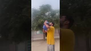 Cute moment of father playing with baby #shortsviral #adorablebaby #cute #funnyvideo