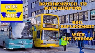 On the Yellow Buses: Bournemouth to Southampton with 427 Pheobe