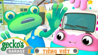 Gecko Bị Đóng Băng | Xe TảI Dành Cho Trẻ Em | Gecko’s Garage Tiếng Việt