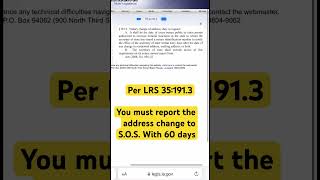 I’m a notary and my address changed. What should I do? 📫 #notaryservices #notarypublic #notarylife