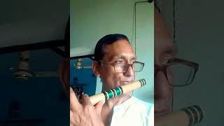 oh oh sandeshe aate ha hame tadfate ha#hindi#song#flute dhun#shorts