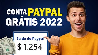 Como Criar Conta No Paypal Grátis Para Ganhar Dinheiro Na Internet em 2022