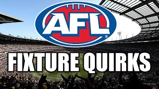 AFL 2025 Fixture Quirks