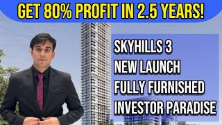 INVESTOR DEAL| Skyhills 3 | Affordable Apartment| Low Budget Investment | Fully Furnished | JVC