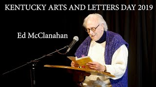 Ed McClanahan - Kentucky Arts and Letters Day 2019