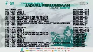 [LIVE] Kejuaraan PETRONAS MAM Malaysian Cub Prix Pusingan Kedua 2024 (D1 2/2)