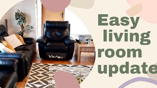 Easy living room updates