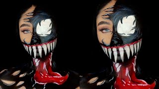 Venom Makeup Look!!!😱