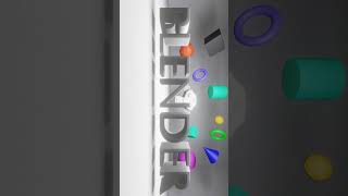 cool intro blender #blender #b3d #intro #sound #short #shorts #3d #maya #vfx #blendertutorial