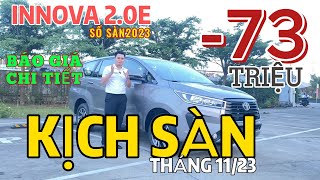 ✅Toyota Innova 2.0E số sàn| Báo giá chi tiết, Vay góp xe lãi suất tốt | tháng 11| Toyota Bến Thành