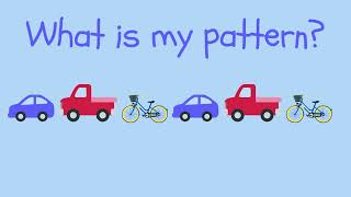 How to pattern for kids - Patterning fun!