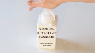 Hjemmelavet Skum Håndsæbe (super nemt)