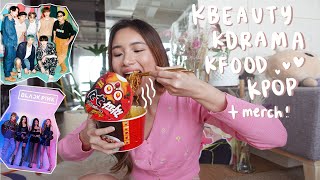 Korean Favorites! (BTS, Blackpink, Kdrama, Snacks, Skincare) | Angel Yeo