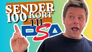 Vi sender en AWESOME submission på 100 kort afsted for en kunde