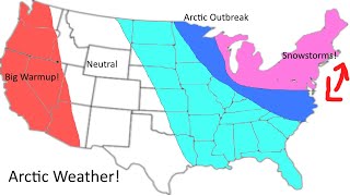 Upcoming Arctic weather! Snowstorms for the Northeast! Winter is finally here!!!