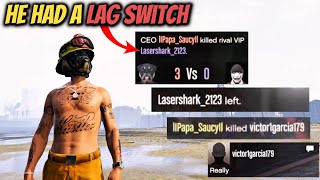 Fighting A Lag Switch Wannabe Tryhard & Two Griefers on GTA Online