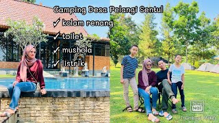 Camping di Desa Pelangi (DePes) Sentul Bogor dengan fasilitas kolam renang .