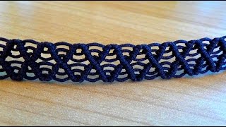 [TUTO MACRAME] Bracelet arceaux (niveau intermédiaire)