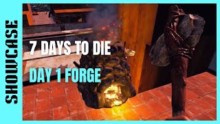 7 Days to Die | Forge Location Guide (Day 1 No Recipes) "Navezgane" - PC/PS4/XB1