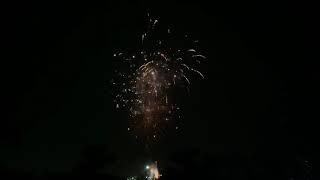 Fireworks in Diu For President of India