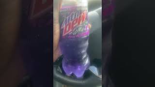 Mountain Dew Purple Thunder Taste Test #short #mountaindew #sodareview #rating #review