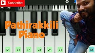 Pathirakkili Song Piano Tutorial || Malayalam song piano || Walkband