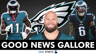 The Good News Keeps Rolling In For The Philadelphia Eagles