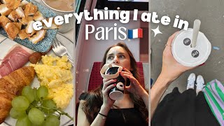 WHAT I EAT IN A DAY IN PARIS| croissant, taiwanese chicken, bubble tea, French food  #whatieatinaday