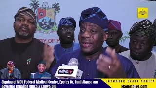 A Giant Step Forward in Healthcare - Dr Alausa Declares as Epe General Hospital Becomes FMC