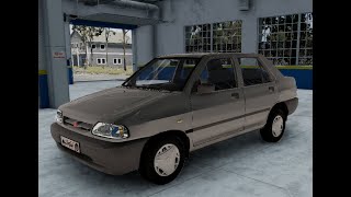 BeamNG Drive Saipa Pride 131 SE 2013  Crashtest+ Downloadlink