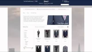 Paul Costelloe Man Website Navigation By Ascensor Web Design