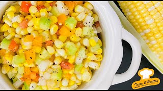 American Sweet Corn | Tasty and Healthy Sweet corn Salad | The Best Corn Salad