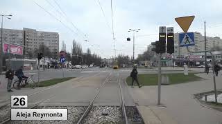 Tramwaje Warszawa 2024 Linia 26