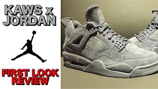 KAWS x AIR JORDAN 4 | DETAILED FIRST LOOK | REVIEW | REACTION