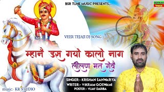 ढस गयो कालो नाग लीलण मत रोवै | Lattest तेजाजी महाराजNew Dj Song | Krishan Sanwariya | Bsr Tune Music