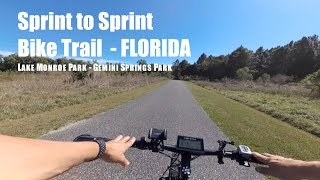 Bike Trail -SPRING-TO-SPRING BIKE TRAIL , FLORIDA - w SONDORS eBIKE