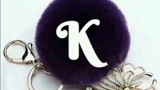 K 💜💛💜  name love image new latest whatsapp status