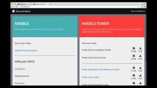 An Introduction to Ansible and Tower