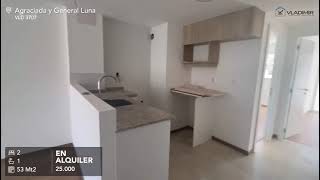 Alquiler de Apartamento 2 DORMITORIOS A ESTRENAR en Aguada, Montevideo.