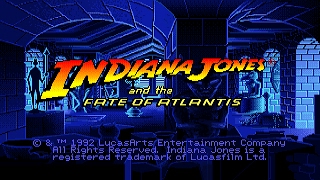 Indiana Jones and the Fate of Atlantis CD-ROM Talkie demo